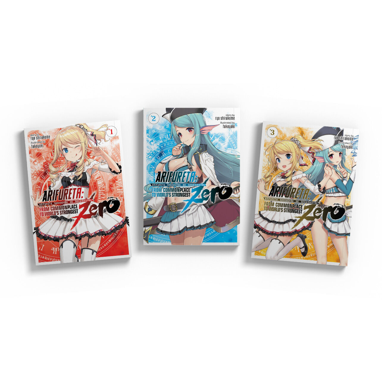Arifureta: From Commonplace to World's Strongest Zero Novel (1-3) Bundle